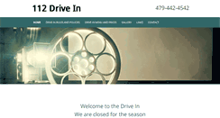 Desktop Screenshot of 112driveintheatre.com